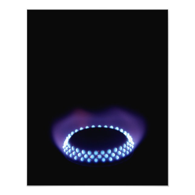 Impression Photo Flamme à gaz (Devant)