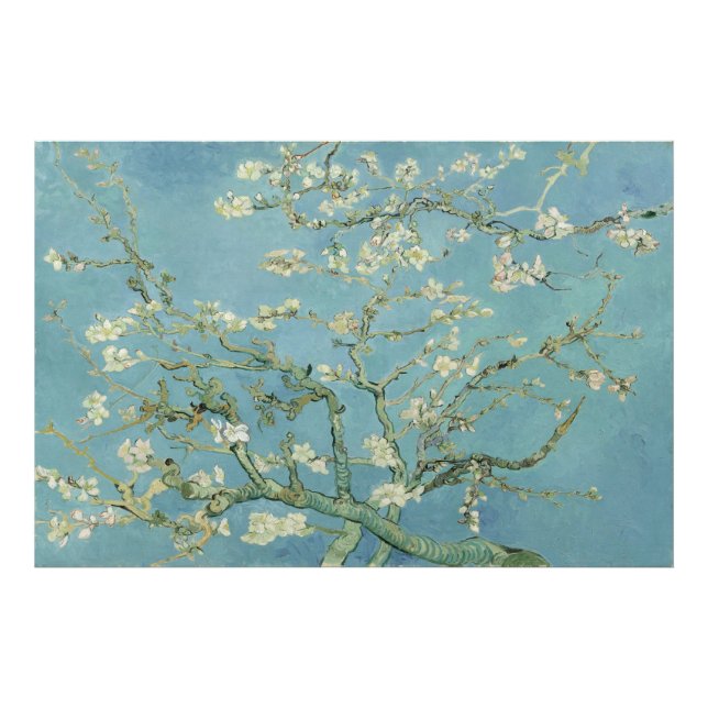 Impression Photo Fleurs d'amandes par Vincent van Gogh (Devant)