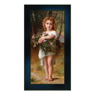 Impression Photo Fleurs De Printemps par William Bouguereau