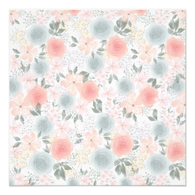 IMPRESSION PHOTO FLEURS ÉLÉGANTES (Devant)