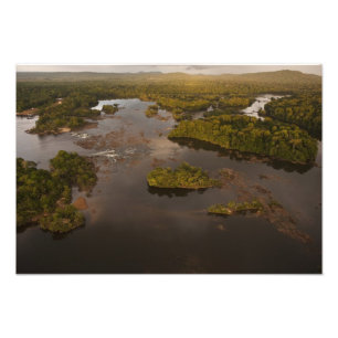 Impression Photo Fleuve Essequibo, plus long fleuve de Guyane, et 3