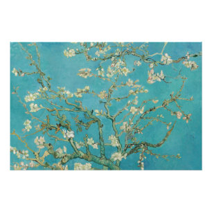 Impression Photo Floraison d'amandier, Peinture à l'huile, Vincent