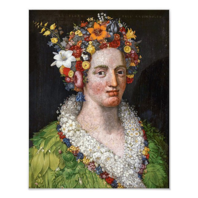 Impression Photo Flore | Giuseppe Arcimboldo | (Devant)