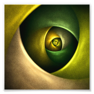 Impression Photo Flore verte Florale moderne Art Abstrait Motif #23