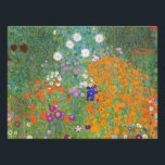 Impression Photo Flower Garden by Gustav Klimt<br><div class="desc">Beautiful colorful painting of a flower garden by Gustav Klimt. Amazing variations of colors and beautiful flowers fit beautiful on many sorts of wonderful products and venft ideas.</div>