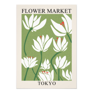 IMPRESSION PHOTO FLOWER MARKET TOKIO | DIGITAL VERSION