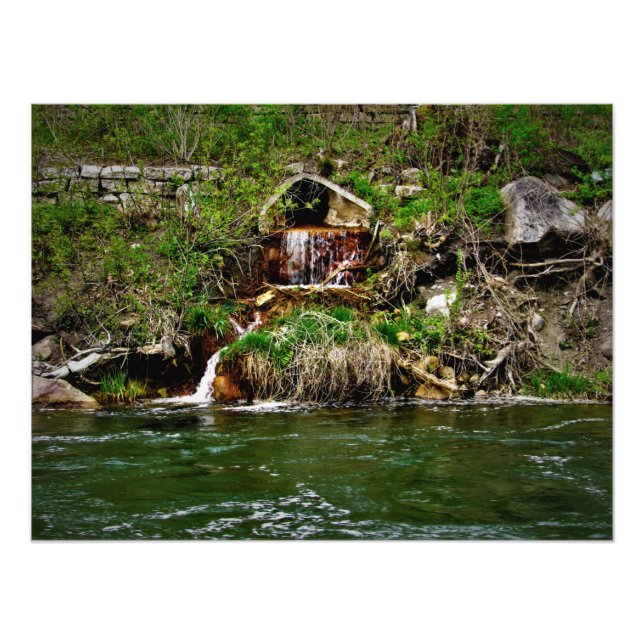 Impression Photo "Flux de la Moulinerie" (Devant)