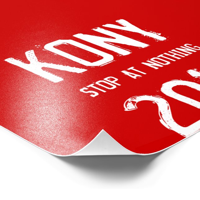 Impression Photo Flyers Kony 2012 (Coin)