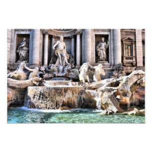 IMPRESSION PHOTO FONTAINE DE TREVI