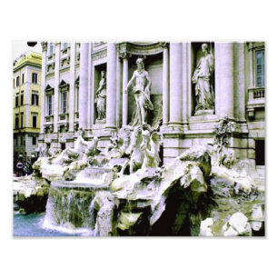 Impression Photo Fontaine de Trevi