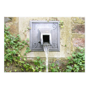 Impression Photo Fontaine d'eau
