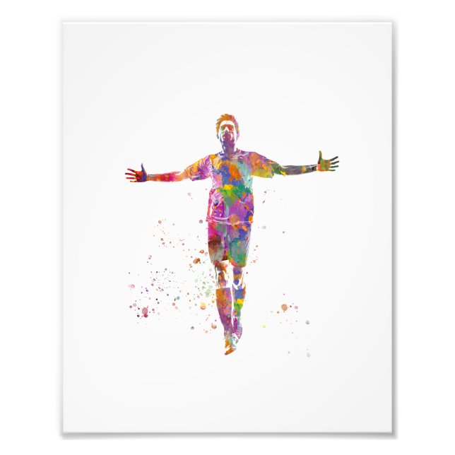 Impression Photo Football player (Devant)