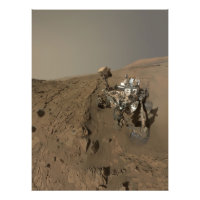 Forage Mars Curiosity Red Martian Paysage