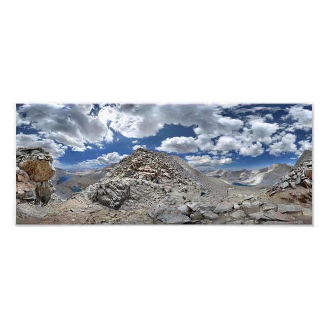 Impression Photo Forester Pass - John Muir Trail - Sierra Nevada (Devant)