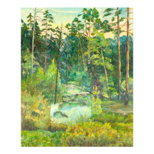 Impression Photo forêt