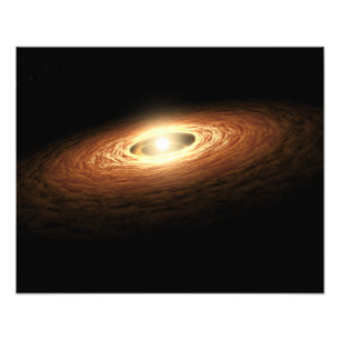 Impression Photo Formation de cristal de silicate