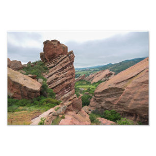 Impression Photo Formations et gammes de roches autour des rochers