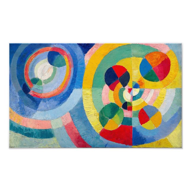 Impression Photo Formes circulaires | Robert Delaunay | (Devant)