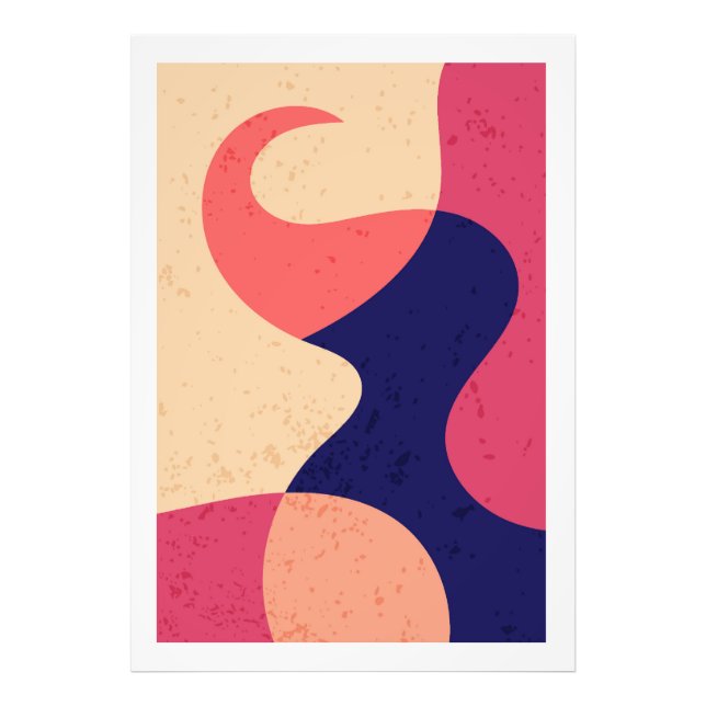 Impression Photo Formes de conception abstraite (Devant)