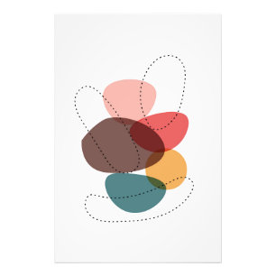 Impression Photo Formes organiques Composition Abstraite artistique