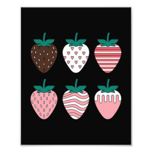 Impression Photo Fraise Fraises Amateur De Fruits Agriculteurs Jard
