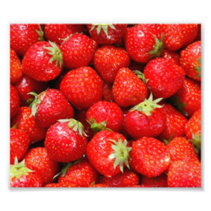 Impression Photo Fraises