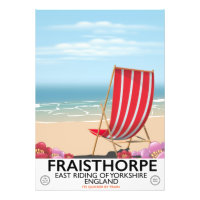 Fraisthorpe Riding Est du Yorkshire, Angleterre.