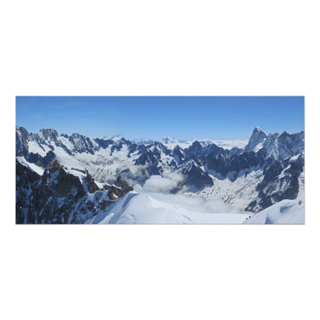 Impression Photo Franch Alpes Chamonix panorama (Devant)