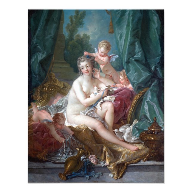 Impression Photo François Boucher Les toilettes de Vénus (Devant)