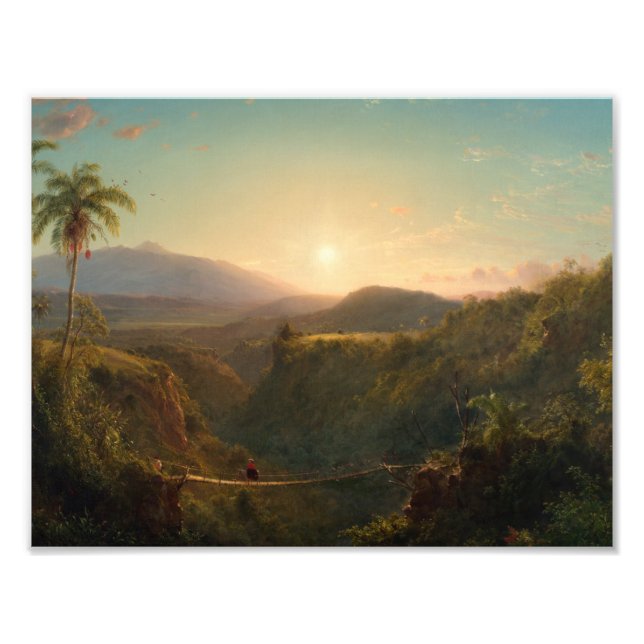 Impression Photo Frederic Edwin Church - Américain - Pichincha (Devant)