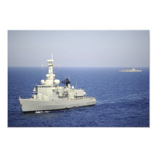 Impression Photo Frégate de marine portugaise NRP Bartolomeu Dias (Devant)