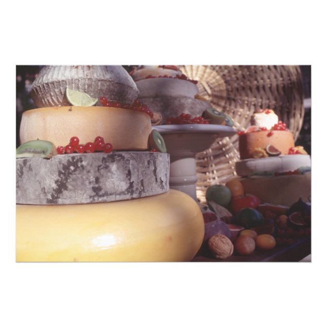 Impression Photo Fromage et fruits (Devant)