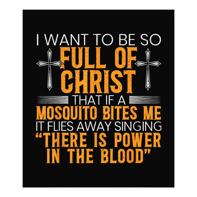 Impression Photo Funny Christian Religious Servant of God Faithful (Devant)