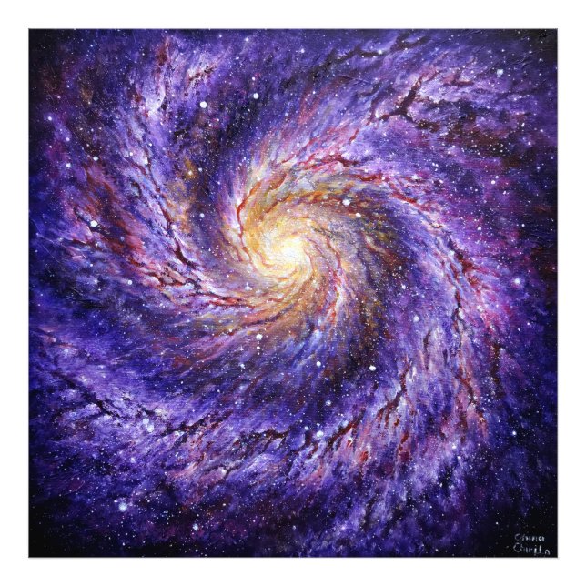 Impression Photo Galaxie (Devant)