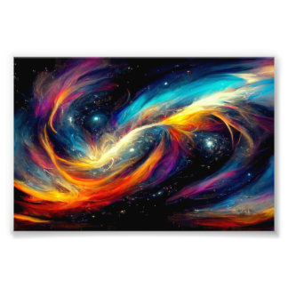 Impression Photo Galaxie, Univers, Art Spatial, Étoiles, Science