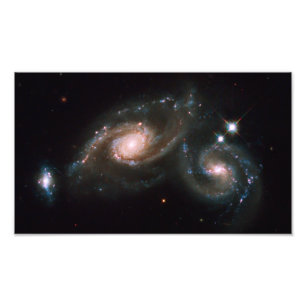 Impression Photo Galaxies Arp 274 NASA Espace