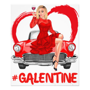 Impression Photo Galentines Valentines Femmes Galentine Love