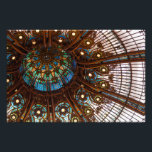 Impression Photo Galeries Lafayette Vitrail<br><div class="desc">Plafond des belles Galeries Lafayette, Paris, France</div>