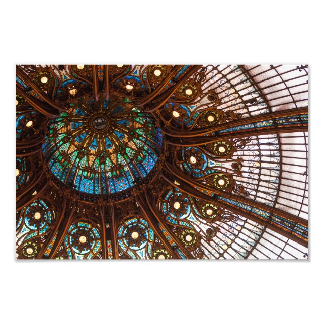 Impression Photo Galeries Lafayette Vitrail (Devant)