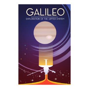 Impression Photo Galileo - Exploration du système de Jupiter