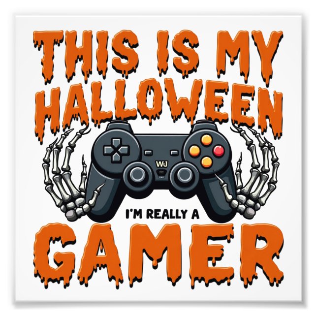 Impression Photo Gamer (Devant)