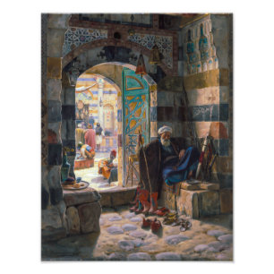 Impression Photo Gardien de la Mosquée Damas Bauernfeind