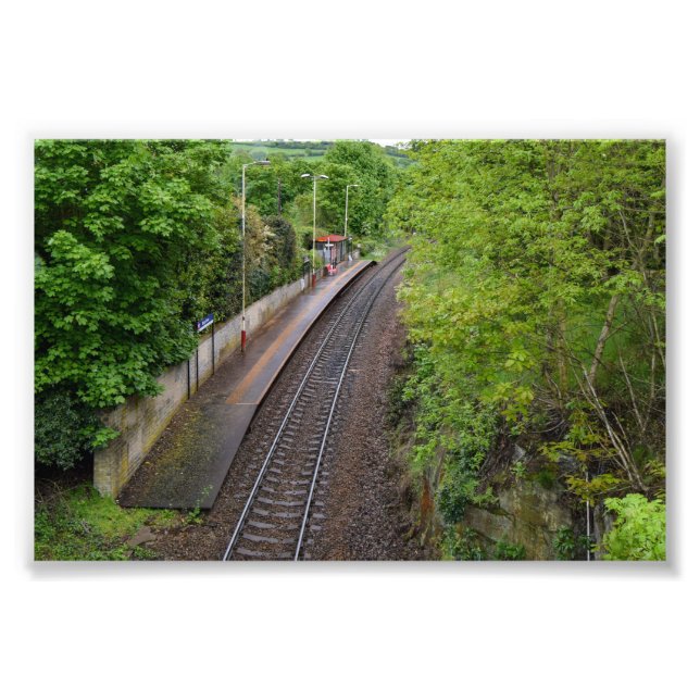Impression Photo Gare de Berry Brow, Huddersfield (Devant)