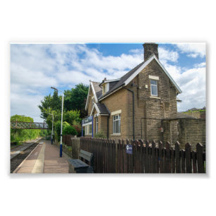 Impression Photo Gare de Brierfield, Lancashire