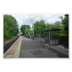 Impression Photo Gare de Colne, Lancashire