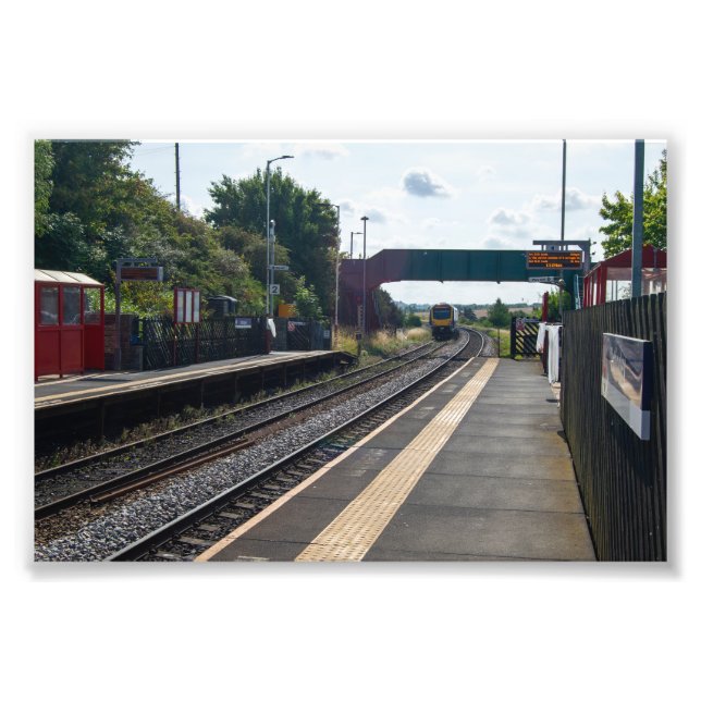 Impression Photo Gare de Cottingley, Leeds (Devant)