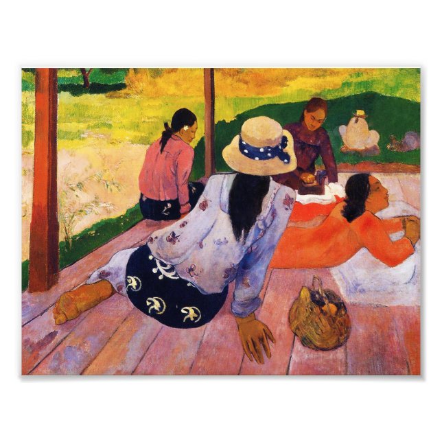 Impression Photo Gauguin Siesta Imprimer (Devant)