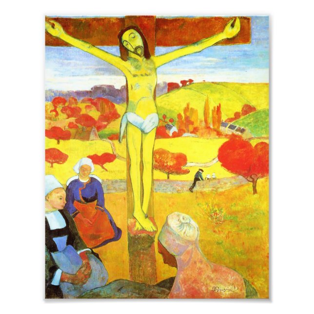 Impression Photo Gauguin Yellow Christ Imprimer (Devant)