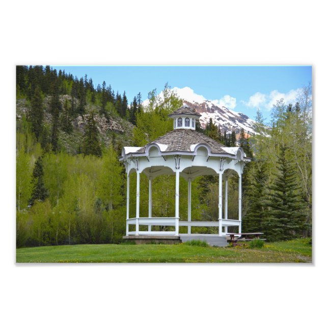 Impression Photo Gazebo, Silverton, Colorado (Devant)