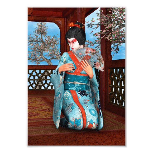 Impression Photo Geisha (Devant)
